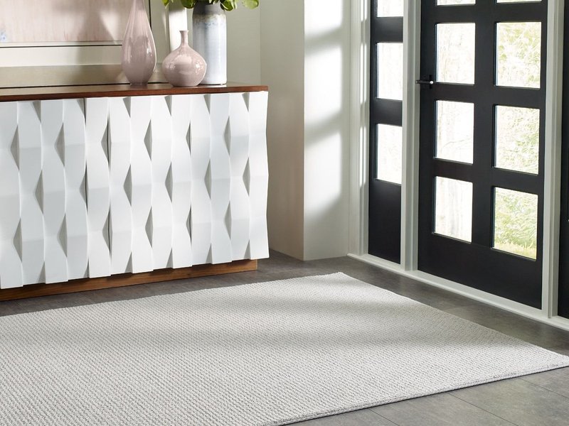 entrance with rug on floor from McBride Wayside Carpet Co. in Newington