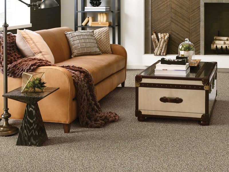 cozy living room from McBride Wayside Carpet Co. in Newington